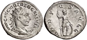 (252 d.C.). Treboniano Galo. Antoniniano. ... 