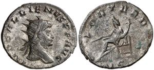(262-263 d.C.). Galieno. Antoniniano. (Spink ... 