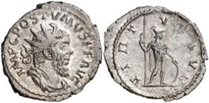 (260-265 d.C.). Póstumo. Antoniniano. ... 