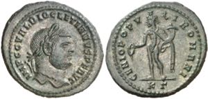 (295-296 d.C.). Diocleciano. Cyzicus. ... 