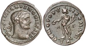 (296-297 d.C.). Galerio Maximiano. Treveri. ... 