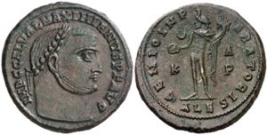 (311 d.C.). Galerio Maximiano. Alejandría. ... 