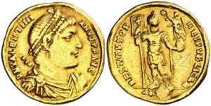 (367 d.C.). Valentiniano I. Antioquía. ... 