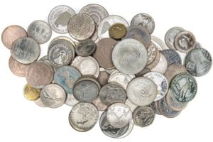 Conjunto de 90 monedas de temática ... 