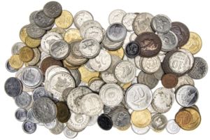 Lote de 178 monedas de diversos países de ... 