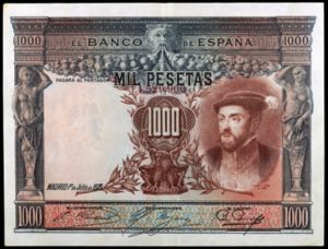 1925. 1000 pesetas. (Ed. B133) (Ed. 349). 1 ... 