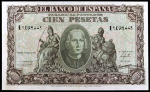 1940. 100 pesetas. (Ed. D39a) (Ed. 438a). 9 ... 