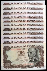 1970. 100 pesetas. (Ed. D73 y D73b) (Ed. 472 ... 