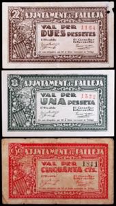 Pallejà. 50 céntimos, 1 y 2 pesetas. (T. ... 
