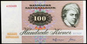 Dinamarca. (19)78. Banco Nacional. 100 ... 