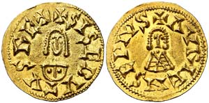 Sisebuto (612-621). Aurense (Orense). ... 