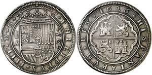 1626. Felipe IV. Segovia. . 50 reales. (Cal. ... 