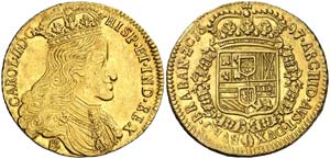 1697. Carlos II. Amberes. Doble soberano. ... 
