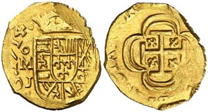 1714. Felipe V. México. J. 1 escudo. (Cal. ... 