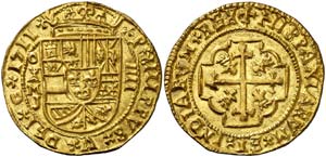 1711. Felipe V. México. J. 4 escudos. (Cal. ... 