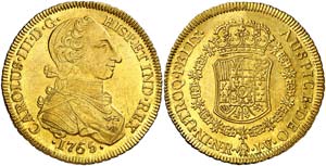 1765. Carlos III. Santa Fe de Nuevo Reino. ... 