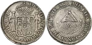 1811. Fernando VII. Zacatecas. 8 reales. ... 