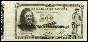 1899. 50 pesetas. (Ed. B91a) (Ed. 307a). 25 ... 