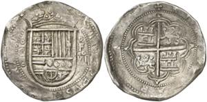s/d. Felipe II. Granada. F. 8 reales. (AC. ... 