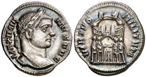 (294-295 d.C.). Maximiano Hércules. Siscia. ... 
