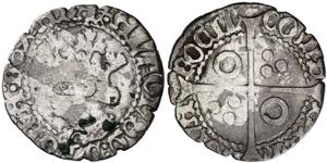 Alfons IV (1416-1458). Perpinyà. Mig croat. ... 