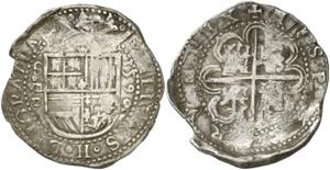 1590. Felipe II. Sevilla. . 8 reales. (AC. ... 