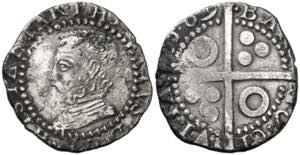1609. Felipe III. Barcelona. 1 croat. (AC. ... 