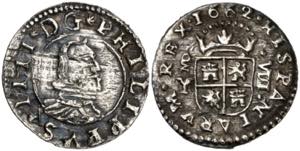 1662. Felipe IV. MD (Madrid). Y. 8 ... 