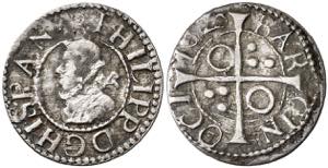 1626. Felipe IV. Barcelona. 1/2 croat. (AC. ... 