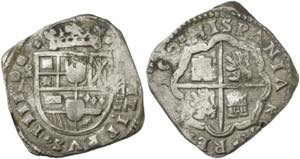 1650. Felipe IV. MD (Madrid). A. 8 reales. ... 
