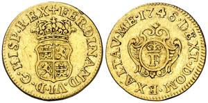 1746. Fernando VI. Madrid. Medalla de ... 