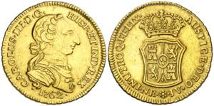 1762. Carlos III. Santa Fe de Nuevo Reino. ... 