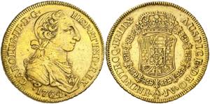 1764. Carlos III. Santa Fe de Nuevo Reino. ... 