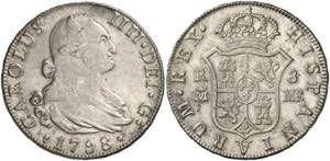 1798. Carlos IV. Madrid. MF. 8 reales. (AC. ... 