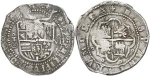 1590. Felipe II. Toledo. M. 8 reales. (AC. ... 