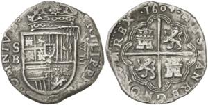 1609. Felipe III. Sevilla. B. 8 reales. (AC. ... 
