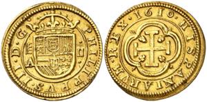 1610/00. Felipe III. Segovia. A/C. 2 ... 