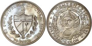 Cuba. 1990. 50 pesos. (Kr. 294). V ... 
