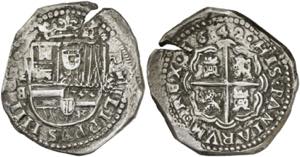 1642. Felipe IV. MD (Madrid). B. 8 reales. ... 