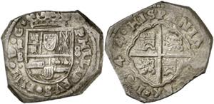 1644. Felipe IV. MD (Madrid). B. 8 reales. ... 