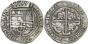 1630. Felipe IV. Potosí. T. 8 reales. ... 