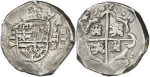 1623. Felipe IV. Segovia. R. 8 reales. (AC. ... 