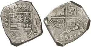 1666. Carlos II. MD (Madrid). R. 8 reales. ... 