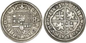 1684. Carlos II. Segovia. BR. 8 reales. (AC. ... 