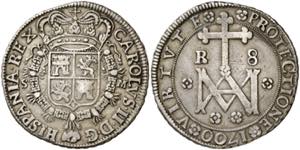 1700. Carlos II. Sevilla. M. 8 reales. (AC. ... 
