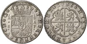 1736. Felipe V. Sevilla. AP. 8 reales. (AC. ... 