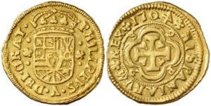 170 (sic). Felipe V. Sevilla. P. 2 escudos. ... 