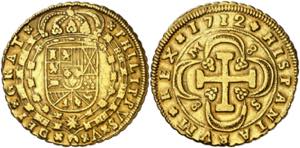 1712. Felipe V. Sevilla. M. 8 escudos. (AC. ... 