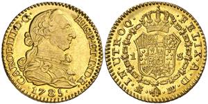 1785. Carlos III. Madrid. DV. 1 escudo. (AC. ... 