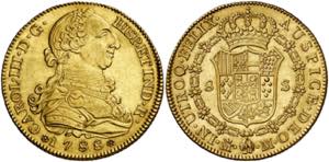 1788/78. Carlos III. Madrid. M. 8 escudos. ... 